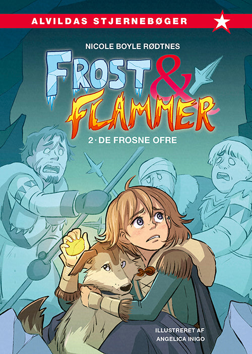 Forside til bogen Frost og flammer 2: De frosne ofre