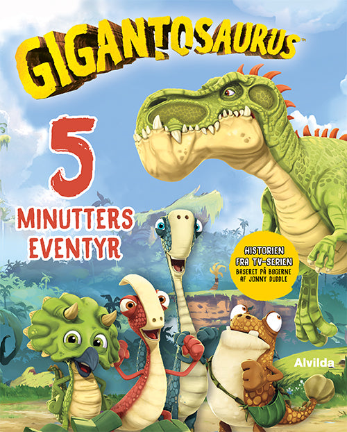 Forside til bogen Gigantosaurus - 5 minutters eventyr