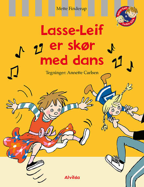 Forside til bogen Lasse-Leif er skør med dans