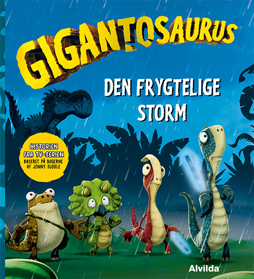 Forside til bogen Gigantosaurus - Den frygtelige storm