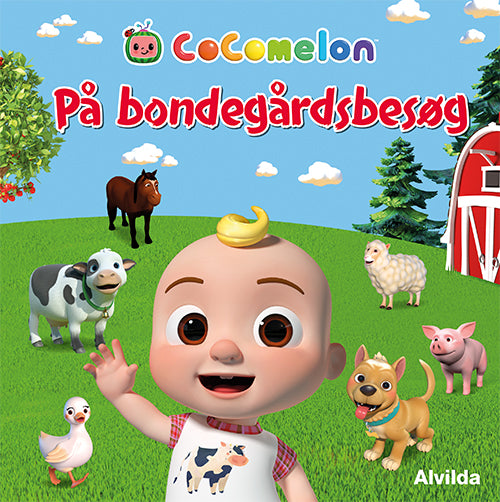 Forside til bogen CoComelon - På bondegårdsbesøg