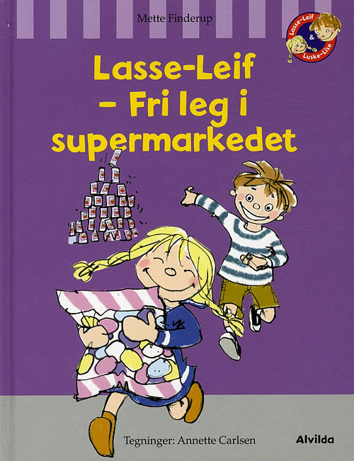 Forside til bogen Lasse-Leif - Fri leg i supermarkedet