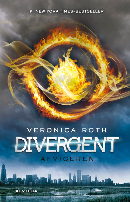 Forside til bogen Divergent 1: Afvigeren