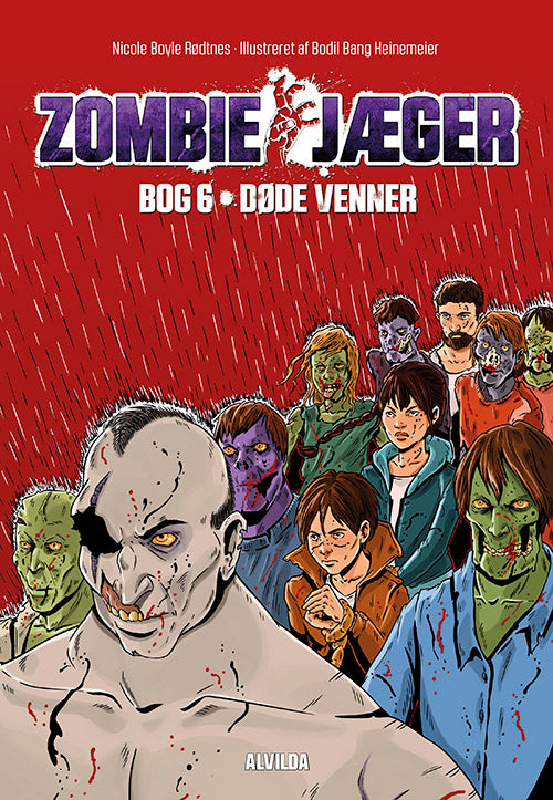 Forside til bogen Zombie-jæger 6: Døde venner