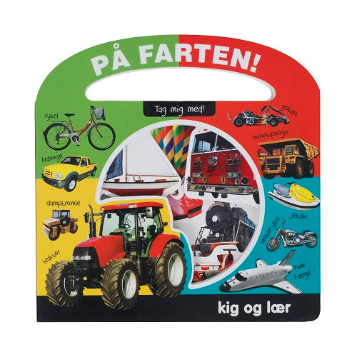 Forside til bogen På farten! Kig og lær