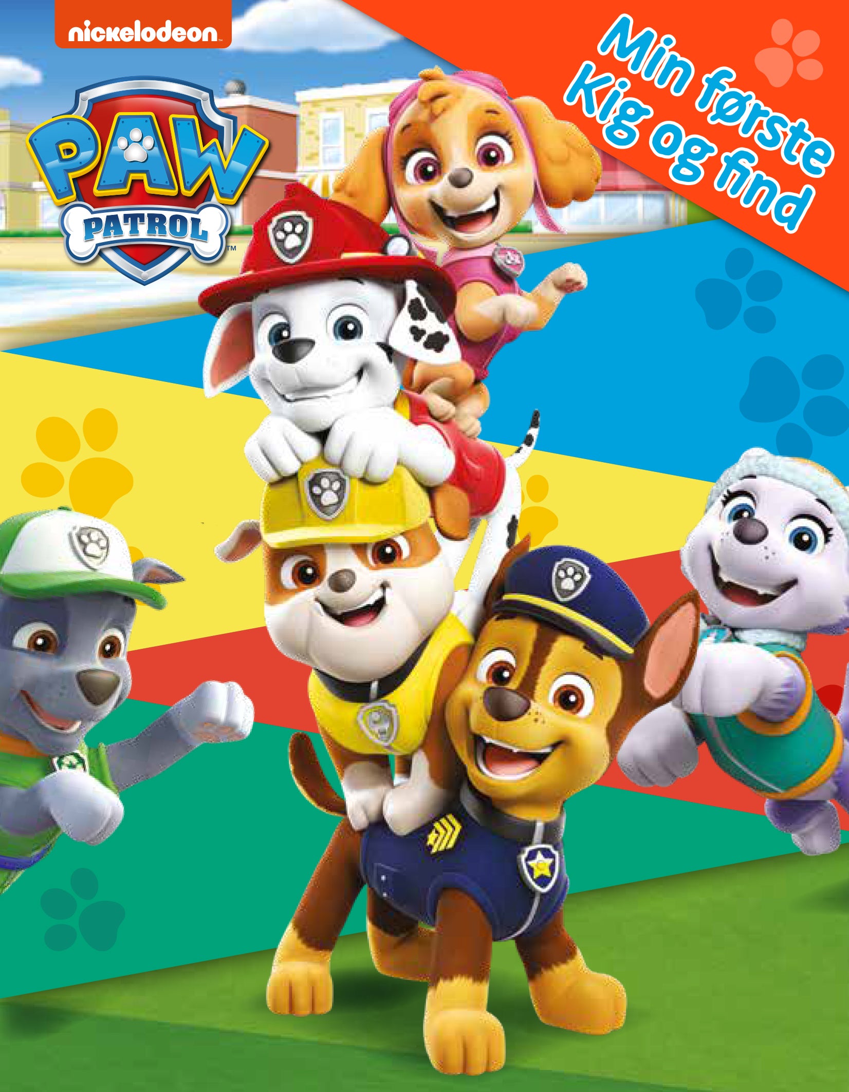 Forside til bogen Paw Patrol - Min Første Kig og Find