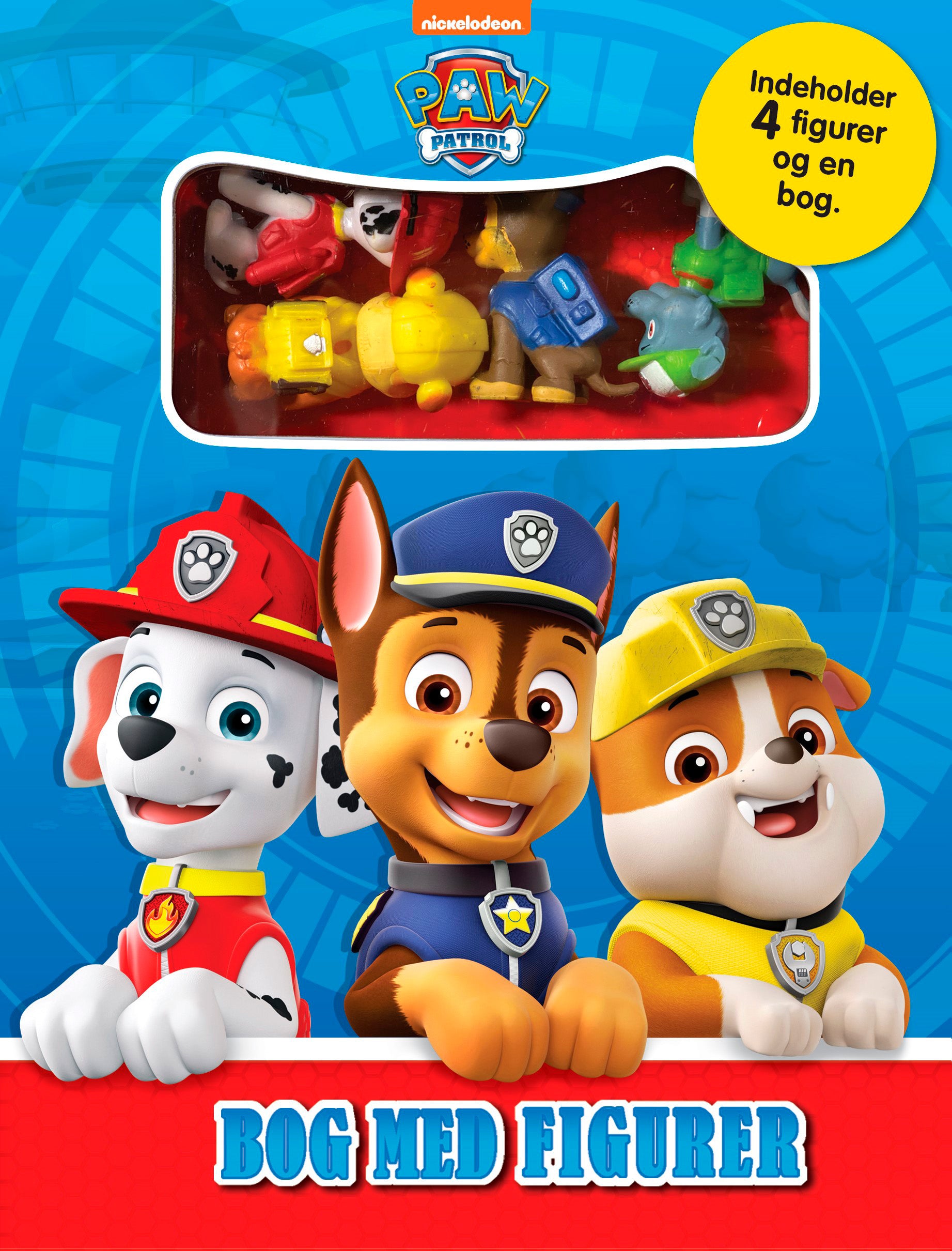 Forside til bogen Paw Patrol - Bog med figurer