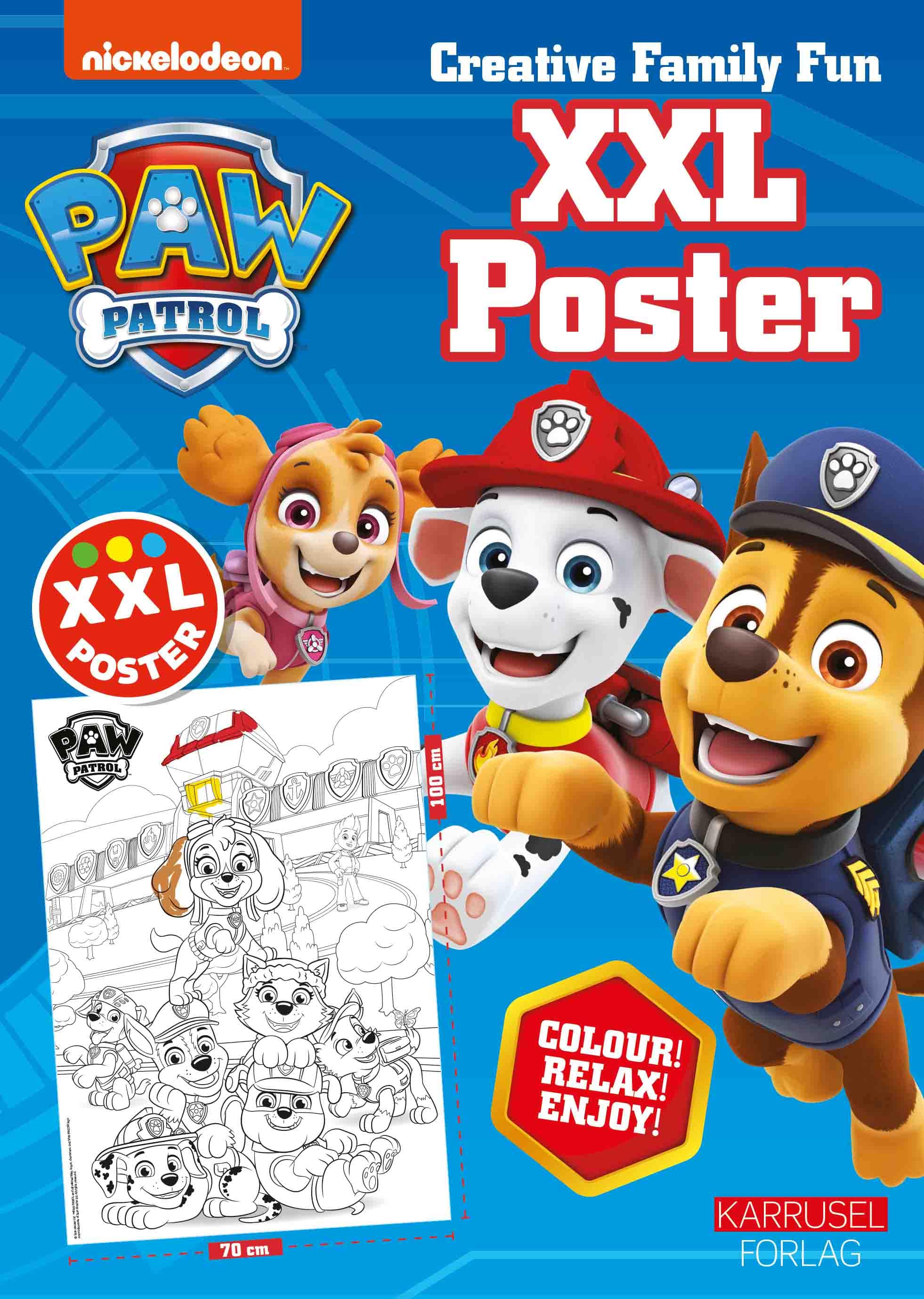 Forside til bogen Paw Patrol – XXL-poster