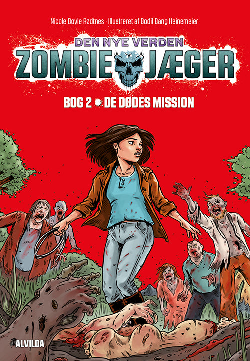 Forside til bogen Zombie-jæger - Den nye verden 2: De dødes mission
