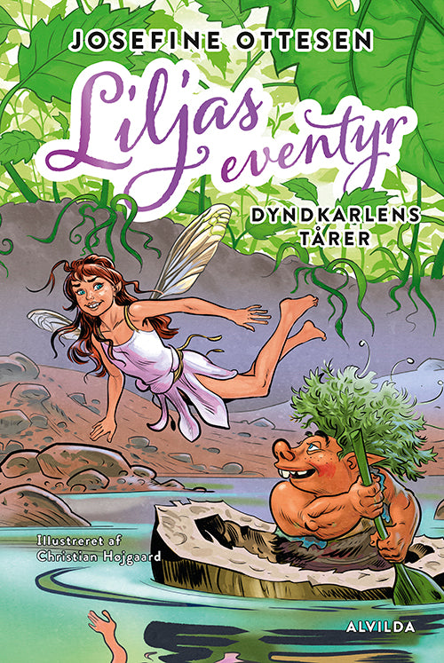 Forside til bogen Liljas eventyr: Dyndkarlens tårer