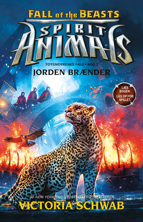 Forside til bogen Spirit Animals – Fall of the Beasts 2: Jorden brænder