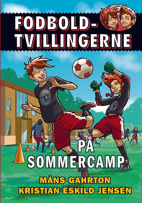 Forside til bogen Fodboldtvillingerne: På sommercamp (3)