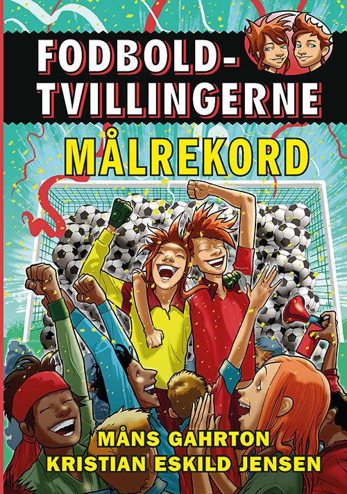 Forside til bogen Fodboldtvillingerne: Målrekord (4)