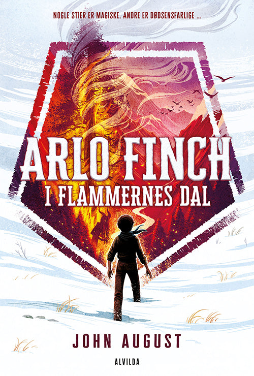 Forside til bogen Arlo Finch i flammernes dal (1)