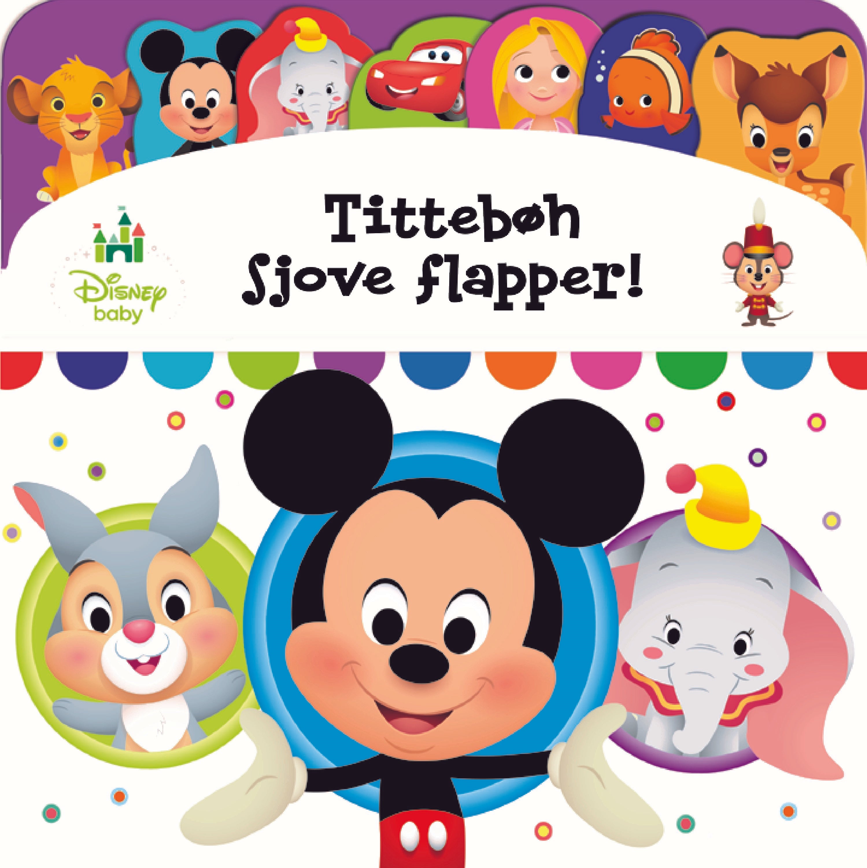 Forside til bogen Disney Baby - Tittebøh sjove flapper - Kig og find