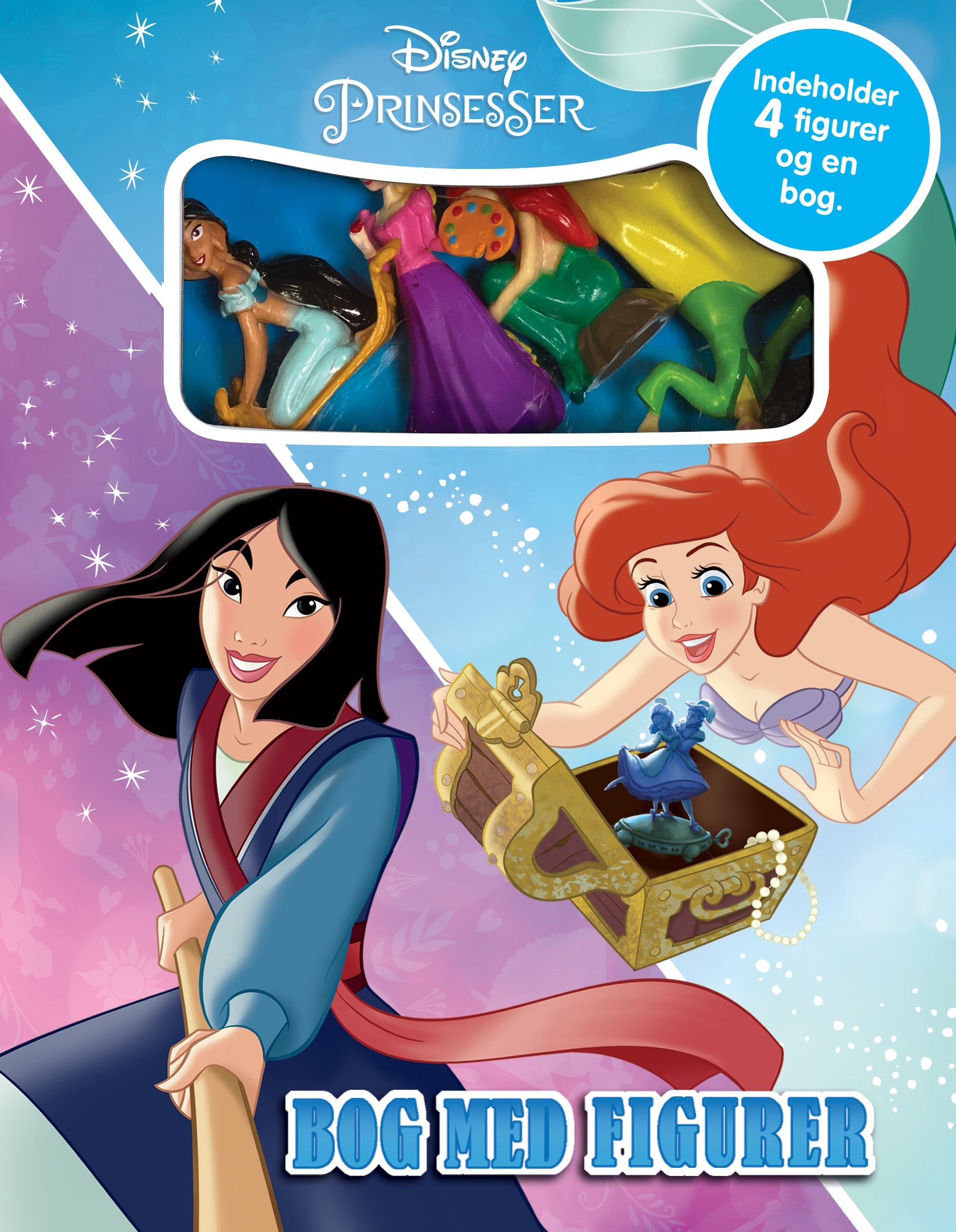 Forside til bogen Disney Prinsesser - Bog med figurer
