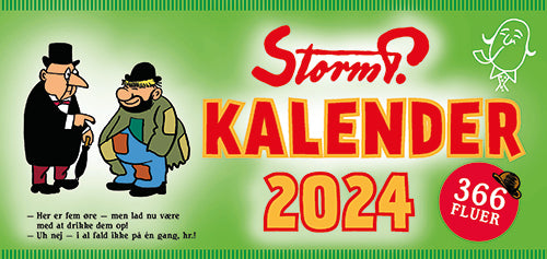 Storm P. - Kalender 2024 - 366 fluer