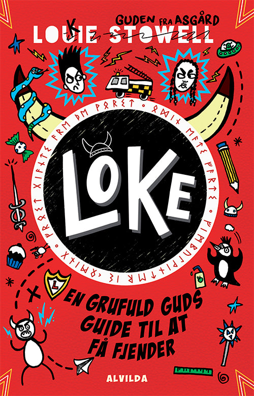 Forside til bogen Loke 4: En grufuld guds guide til at få fjender