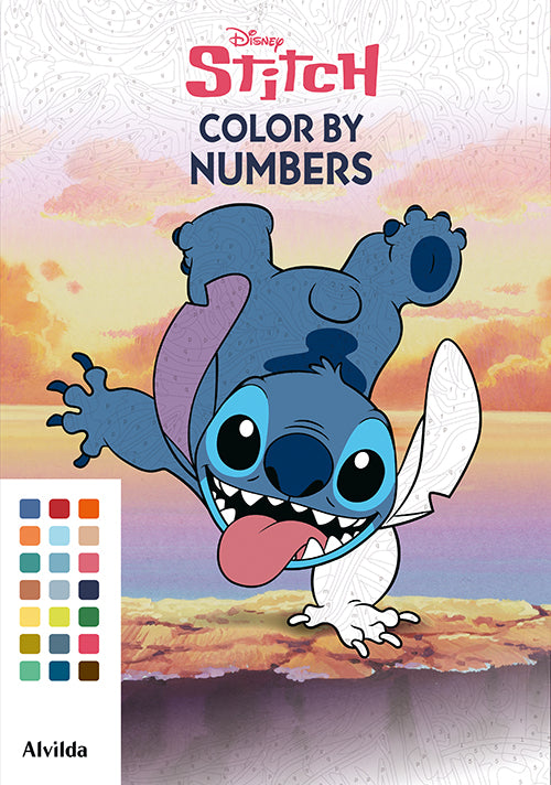 Forside til bogen Color by Numbers - Stitch