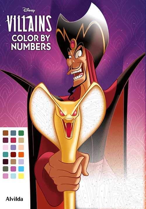 Forside til bogen Color by Numbers - Villains