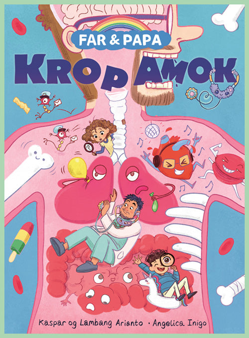 Forside til bogen "Far & Papa - Krop-amok"