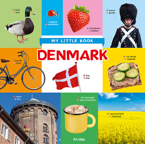 Forside til bogen "My Little Book - Denmark"