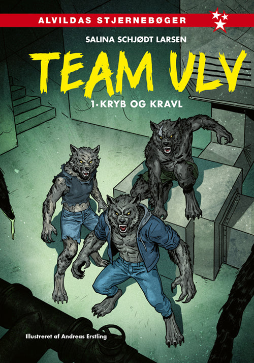 Forside til bogen "Team Ulv 1: Kryb og kravl"