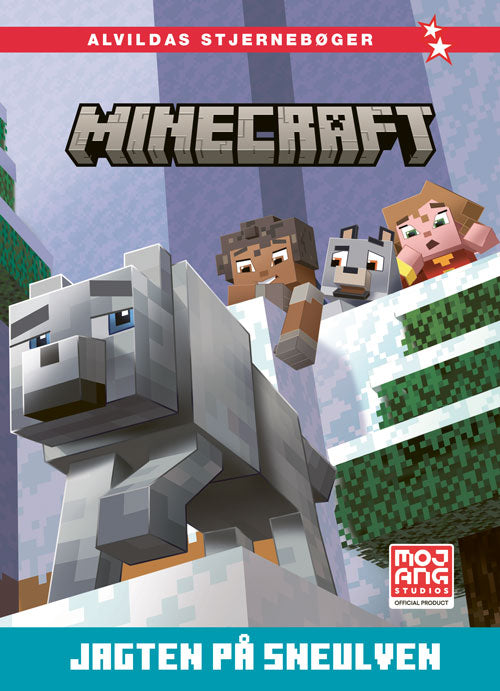 Forside til bogen "Minecraft - Jagten på sneulven"