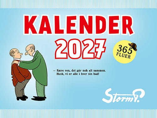 Storm P. - Kalender 2027 - 365 fluer