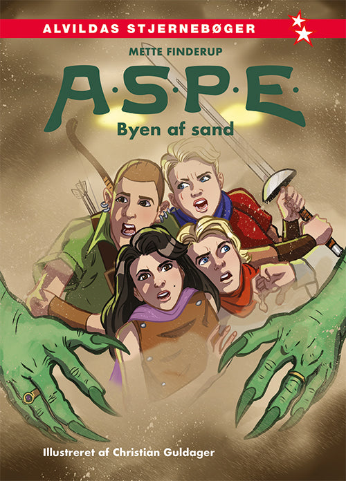 Forside til bogen "A.S.P.E.: Byen af sand"