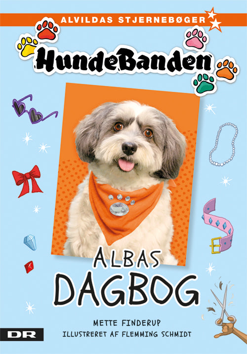 Forside til bogen "HundeBanden 4: Albas dagbog (Ramasjang)"