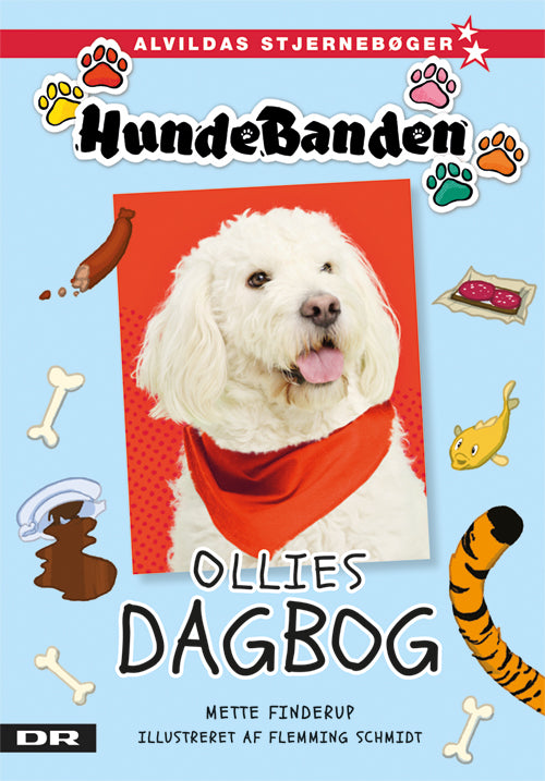 Forside til bogen "HundeBanden 5: Ollies dagbog (Ramasjang)"
