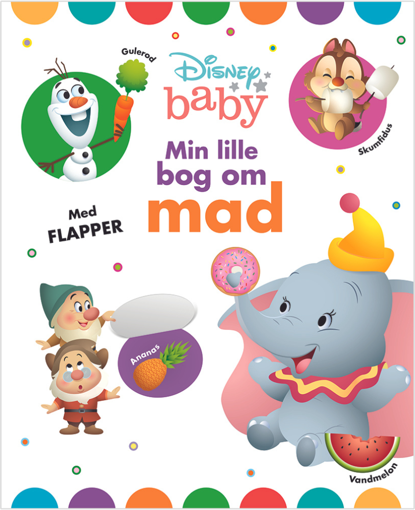 Disney Baby - Min lille bog om mad (med flapper)