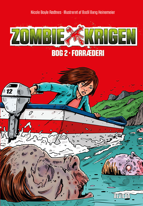Forside til bogen Zombie-krigen 2: Forræderi