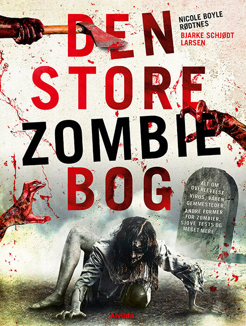 Forside til bogen Den store zombie-bog