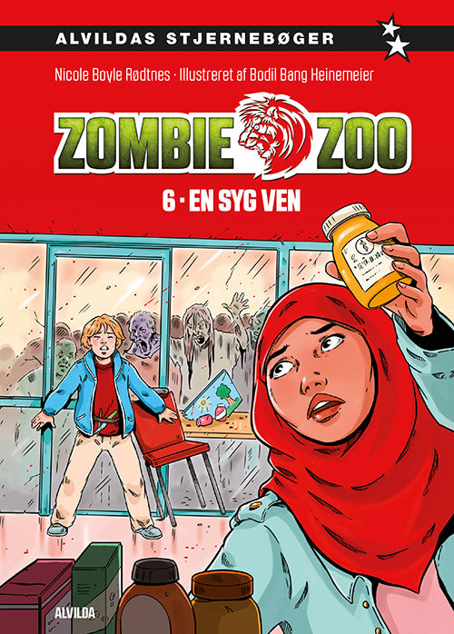 Forside til bogen Zombie zoo 6: En syg ven