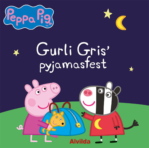 Forside til bogen Peppa Pig - Gurli Gris' pyjamasfest