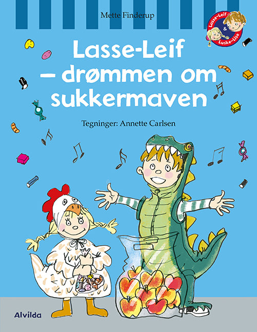 Forside til bogen Lasse-Leif - drømmen om sukkermaven