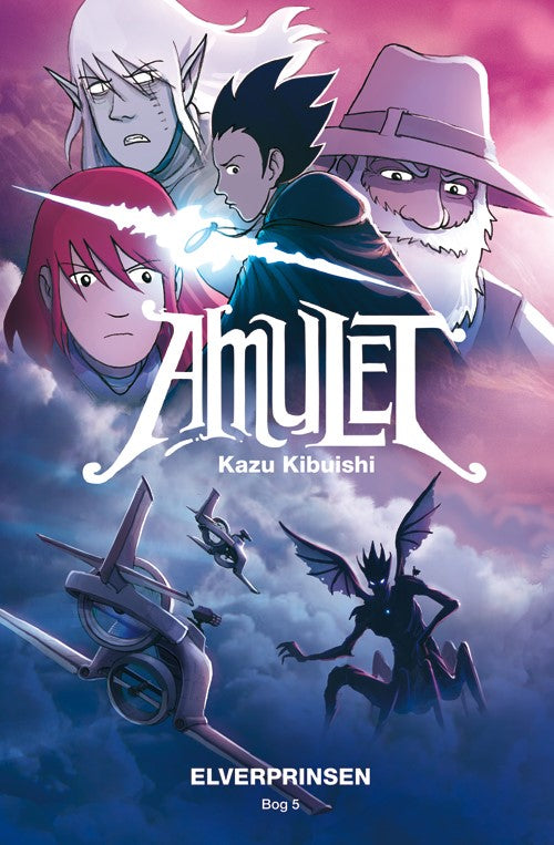 Forside til bogen Amulet 5: Elverprinsen