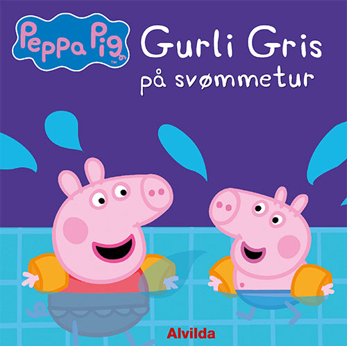 Forside til bogen Peppa Pig - Gurli Gris på svømmetur