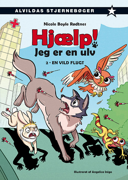 Forside til bogen Hjælp! Jeg er en ulv 2: En vild flugt