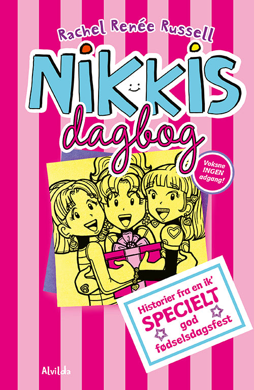 Forside til bogen Nikkis dagbog 13: Historier fra en ik’ specielt god fødselsdagsfest