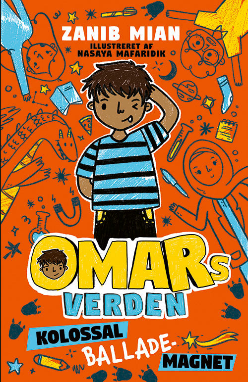 Forside til bogen Omars verden 1: Kolossal ballademagnet