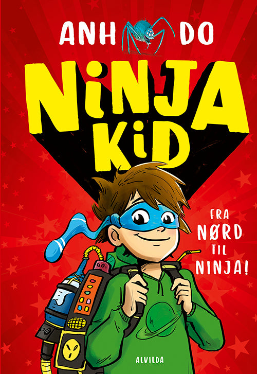 Forside til bogen Ninja Kid 1: Fra nørd til ninja!