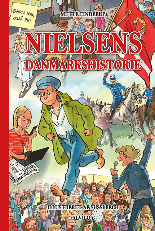 Forside til bogen Nielsens danmarkshistorie