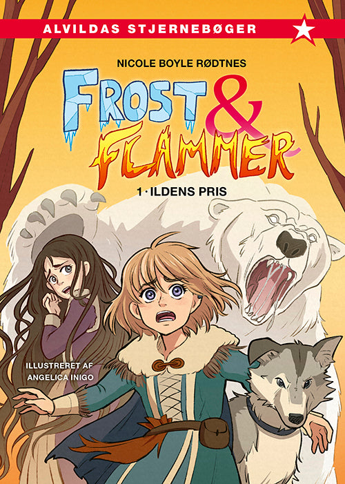 Forside til bogen Frost og flammer 1: Ildens pris