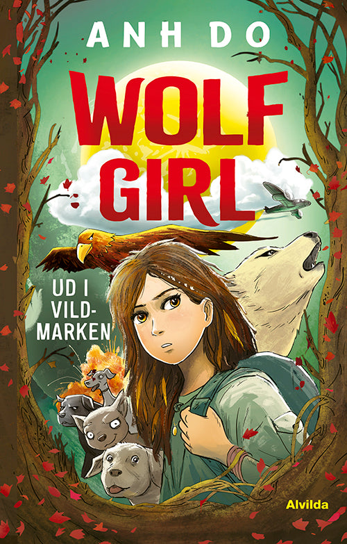 Forside til bogen Wolf Girl 1: Ud i vildmarken