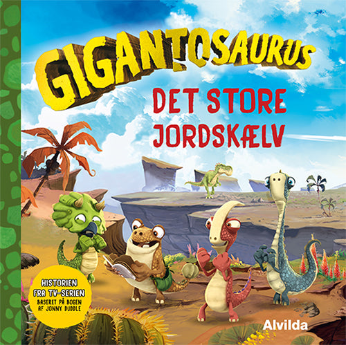 Forside til bogen Gigantosaurus - Det store jordskælv