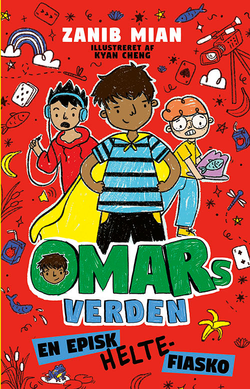 Forside til bogen Omars verden 4: En episk heltefiasko