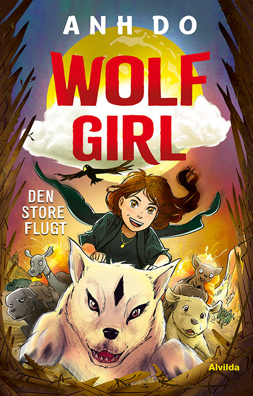 Forside til bogen Wolf Girl 2: Den store flugt